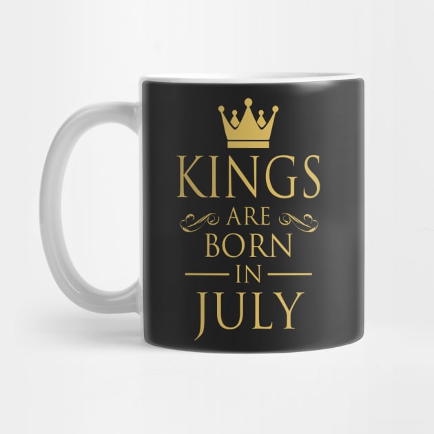 KINGS ARE BORN IN JULY by dwayneleandro